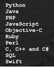 Programming languages Programming languages